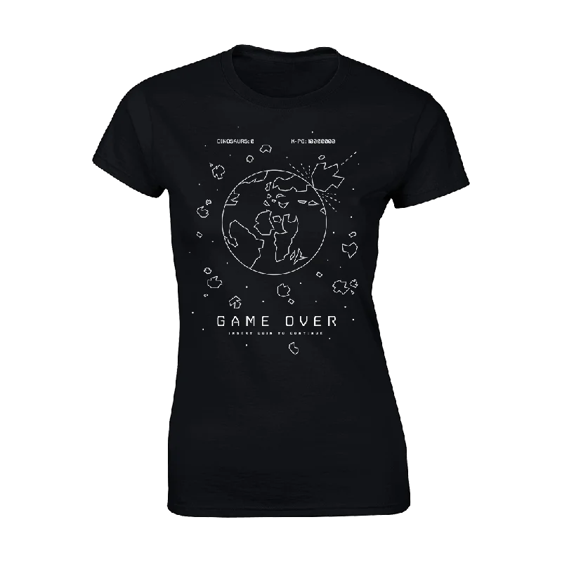 Asteroid Women's T-Shirt - Black-- Machine Wash Dry Clean Hand Wash