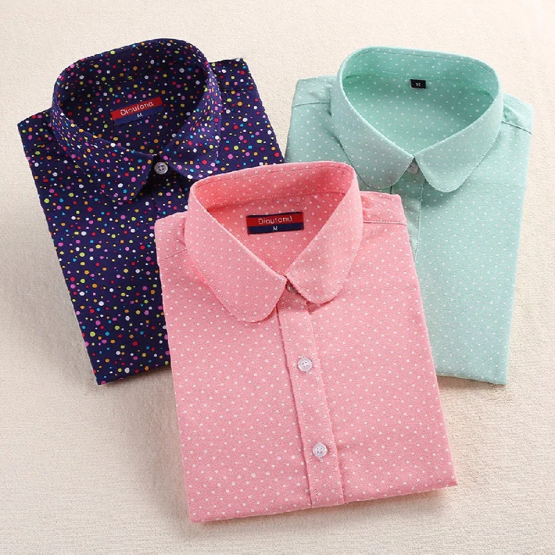 Red Polka Dot Shirt Dots Women Shirts Bohemia Long Sleeve Blouses Polka Dot White Women Shirts Blouses-- Plaid T-Shirt Polka Dot Checkered Red Polka Dot Shirt Dots Women Shirts Bohemia Long Sleeve Blouses Polka Dot White Women Shirts Blouses-- Plaid T-Shirt Polka Dot Checkered
