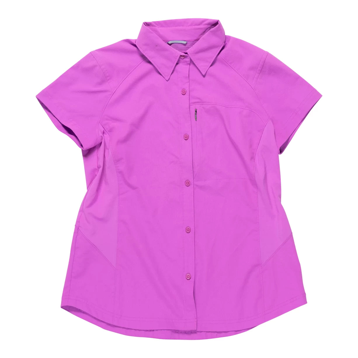 Columbia Silver Ridge Utility Short Sleeve Shirt - Women's-- Striped Floral Plaid