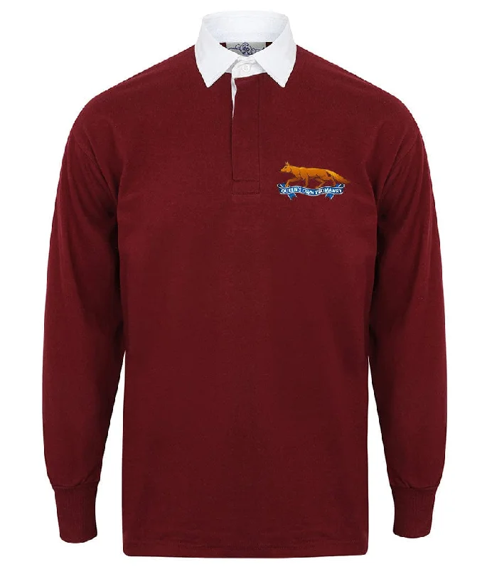 Burgundy with White Collar