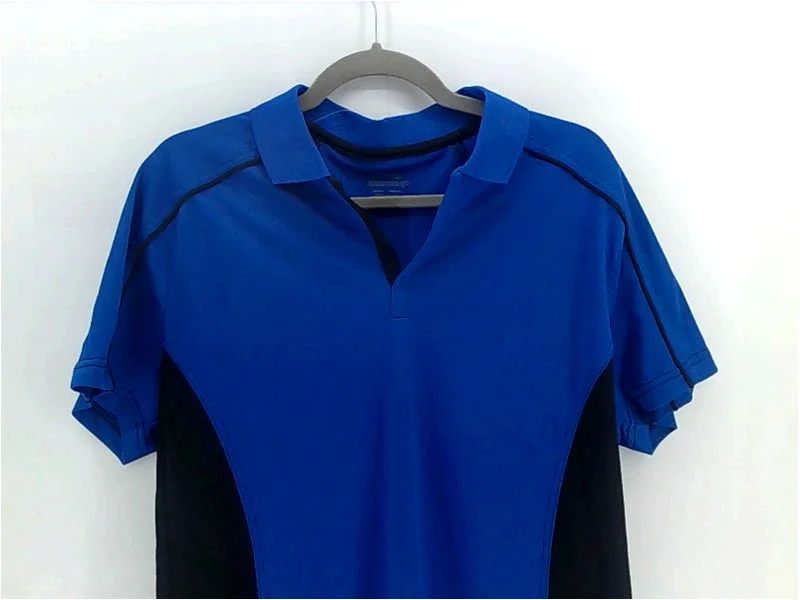 Extreme Womens Shirt Regular Short Sleeve Top Color Blue Size X-Large-- Lace Blend Ribbed Blend Corduroy Blend