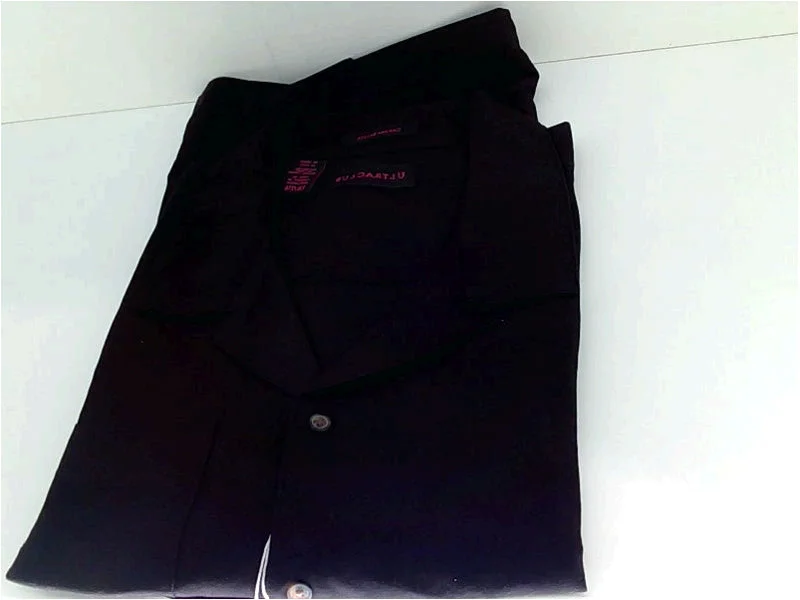 Ultraclub Womens T-SHIRT Regular Button-End Blouse Size XX-Large-- Front Pockets Side Pockets Patch Pockets