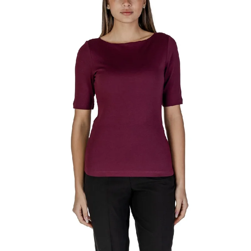 Street One  Cotton Tops & Women's T-Shirt-- Chenille Blend Fleece Blend Nylon Blend