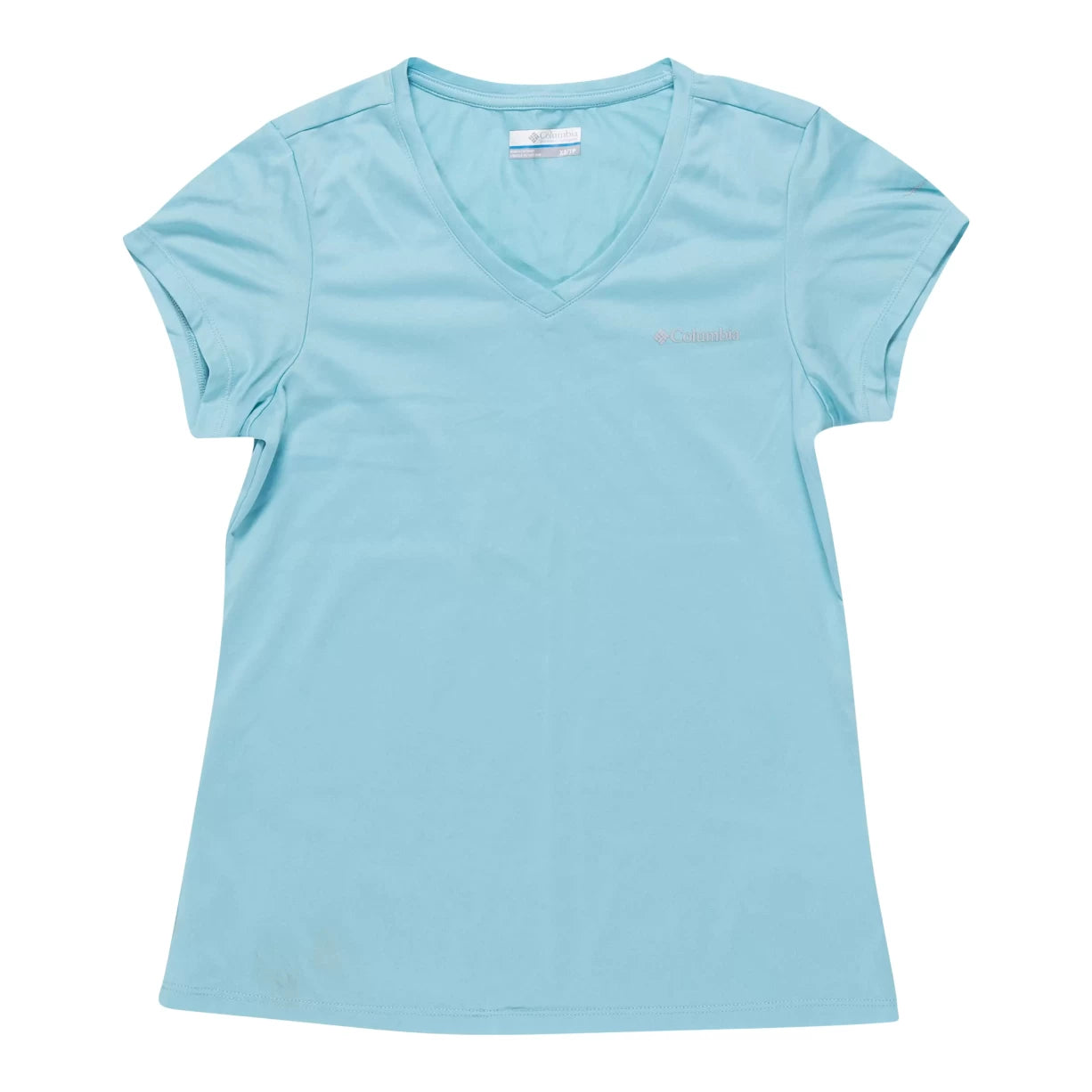 Columbia Hike SS V-Neck Shirt-- Iron Safe Non-Iron Wrinkle Free