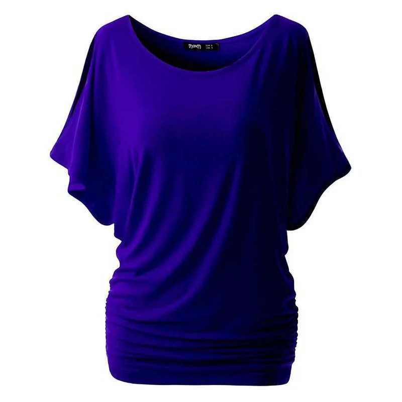 Casual Women Loose Bat Sleeve Short Black/White T-shirt Casual Slim Tops Plus Size-- Front Pockets Side Pockets Patch Pockets Casual Women Loose Bat Sleeve Short Black/White T-shirt Casual Slim Tops Plus Size-- Front Pockets Side Pockets Patch Pockets