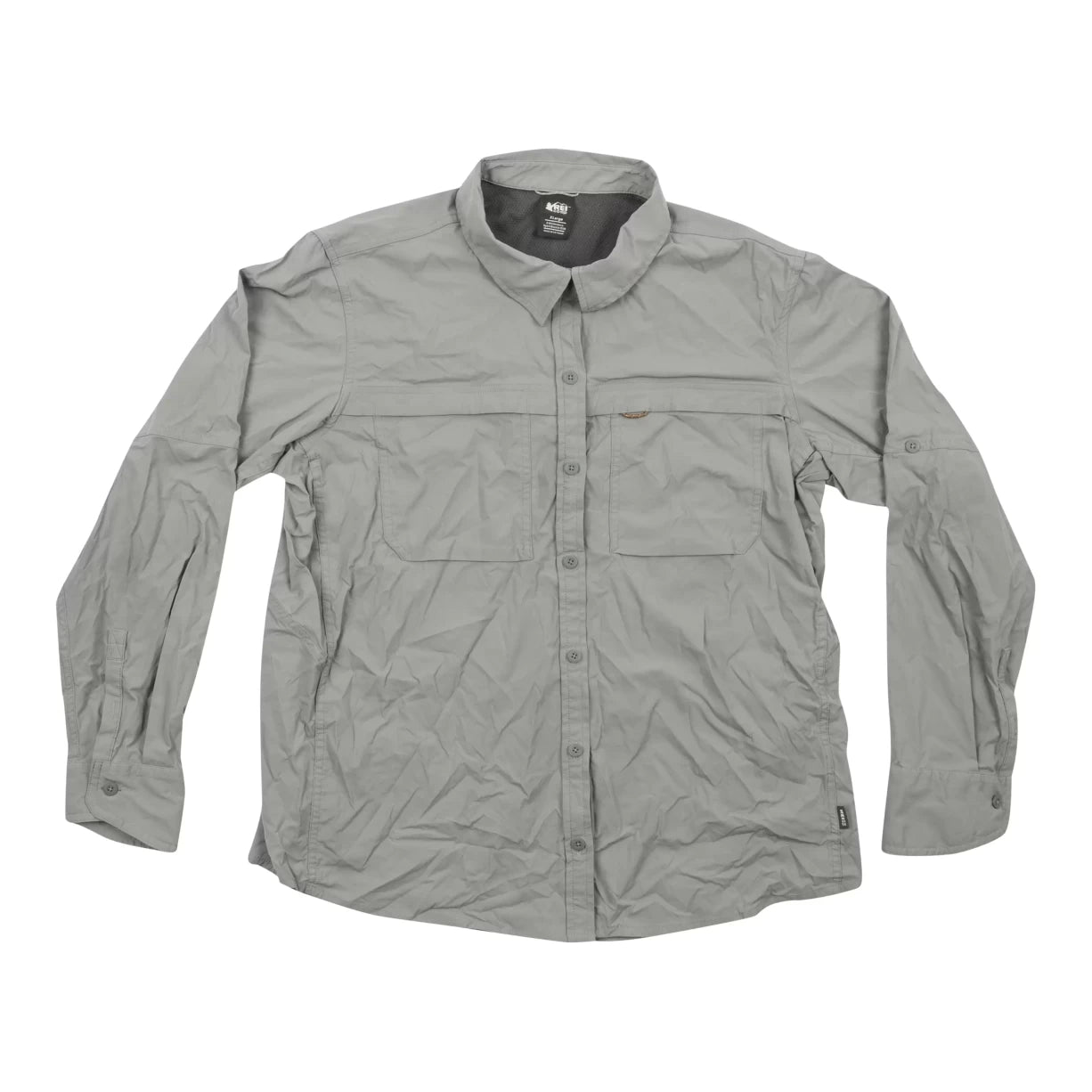 REI Co-op Sahara Solid Long-Sleeve Shirt - Women's-- Front Pockets Side Pockets Patch Pockets