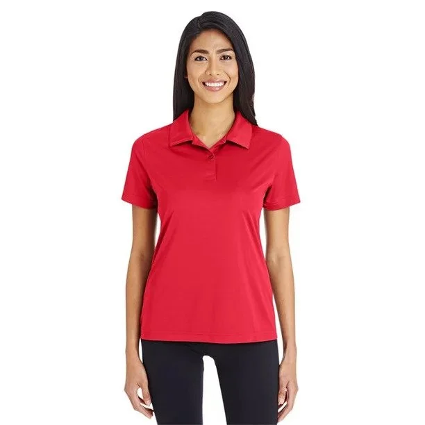 Team 365 TT51W Ladies Zone Performance Polo SIZE Small T-shirt-- Iron Safe Non-Iron Wrinkle Free