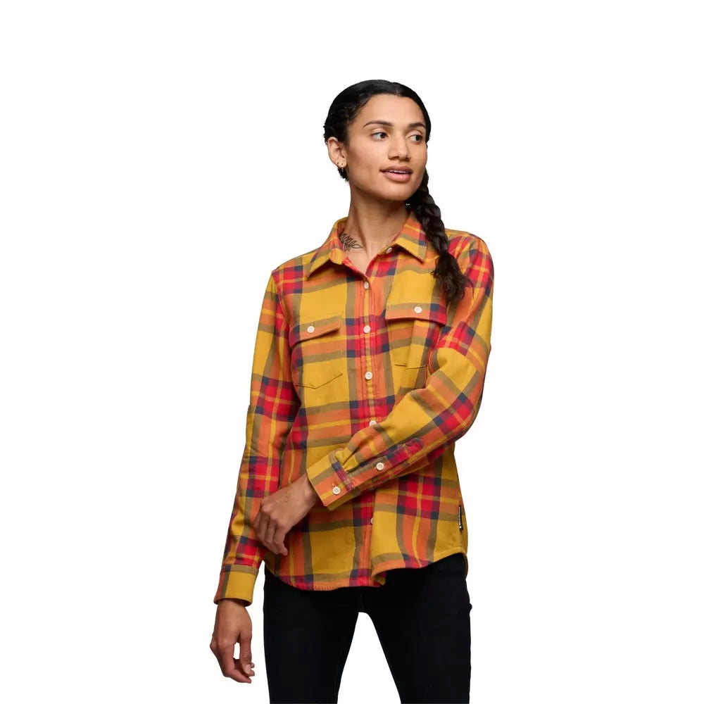 Black Diamond Project Twill LS Shirt-- Rayon Fabric Velvet Fabric Corduroy Fabric