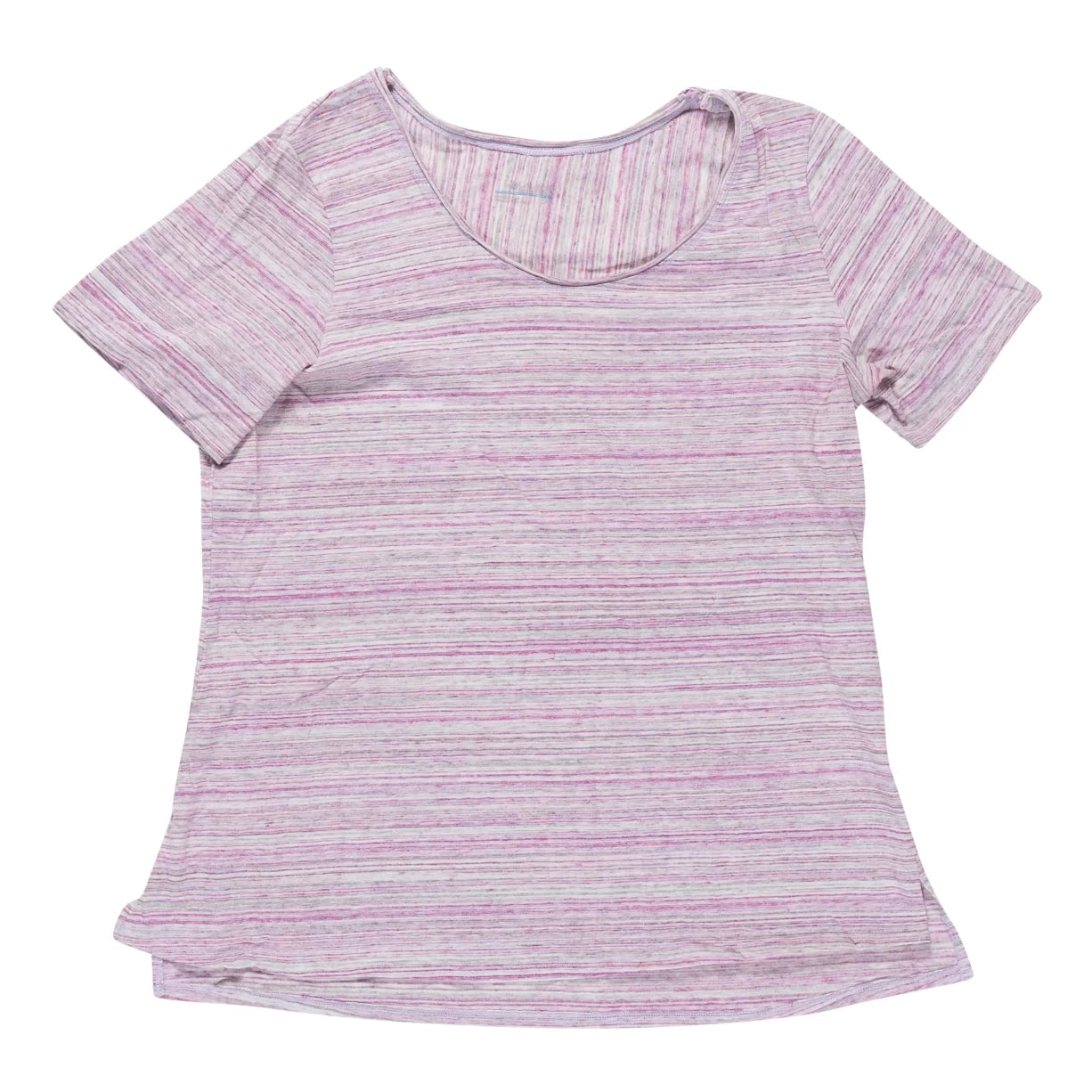 Columbia Pull Over Short Sleeve T-Shirt - Women's-- Wool Fabric Cashmere Fabric Tweed Fabric