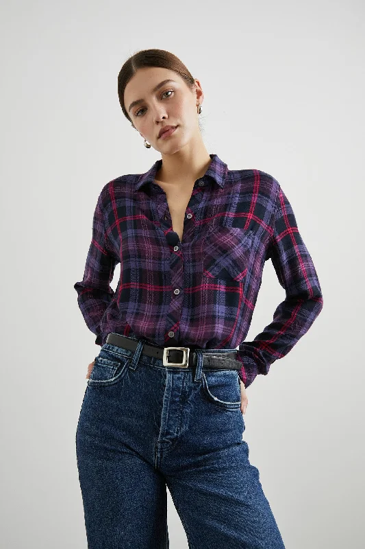 HUNTER PLAID SHIRT-- Modern Contemporary Chic