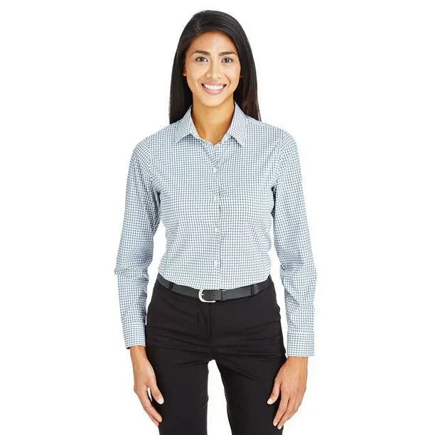 Devon & Jones Crown Lux Performance Ladies Shirt Size Medium-- Real Fur Shearling Chenille