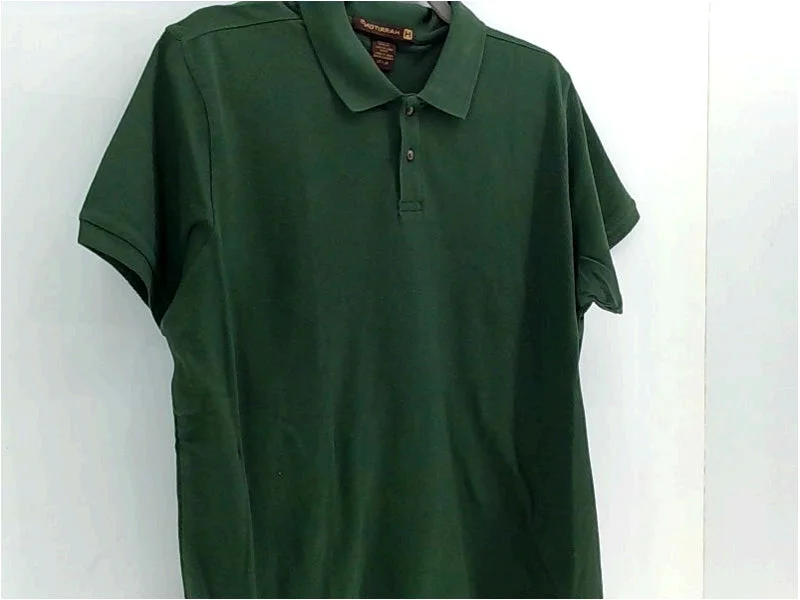 Harriton Mens Polo Regular Pull On Shirt Color Dark Green Size Large-- Oversized T-Shirt Spandex breathable Harriton Mens Polo Regular Pull On Shirt Color Dark Green Size Large-- Oversized T-Shirt Spandex breathable