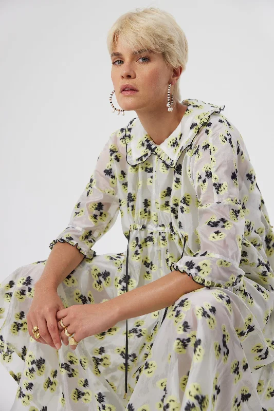 Scarlett dress in Firefly embroidery Tunics Luxurious premium
