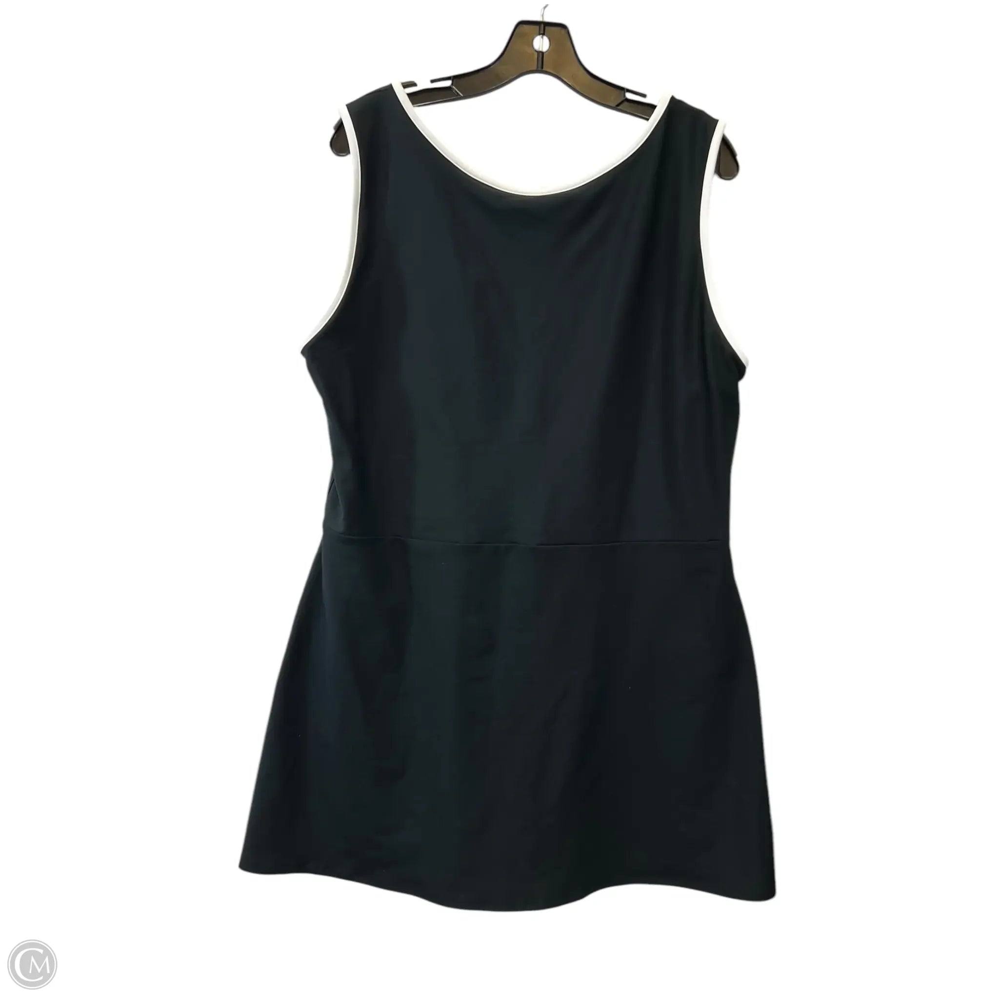 Athletic Dress By Your Personal Best  In Black, Size: Xxl Tunics Chic fashionable