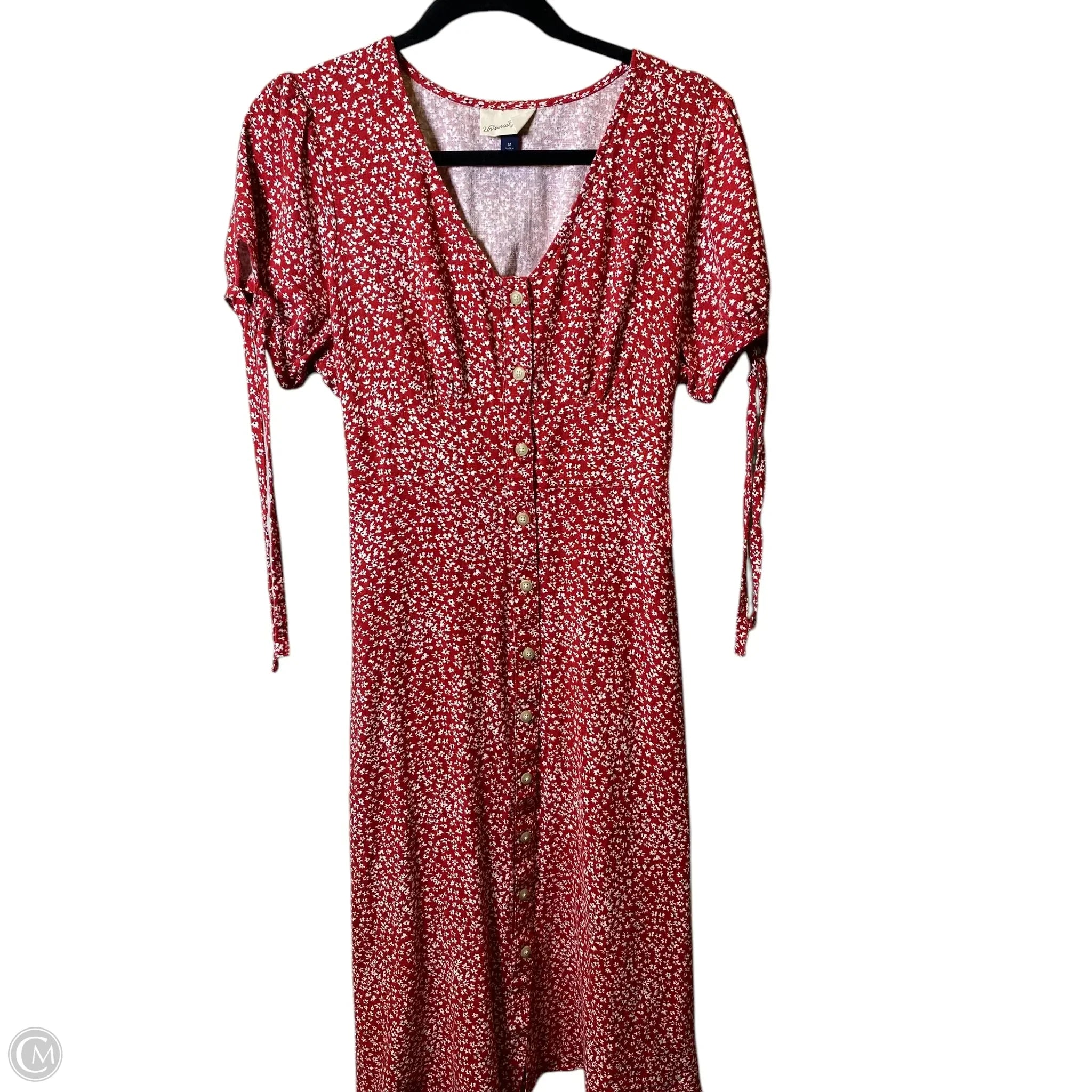 Dress Casual Midi By Universal Thread In Floral Print, Size: M Tunics Versatile stylish Dress Casual Midi By Universal Thread In Floral Print, Size: M Tunics Versatile stylish