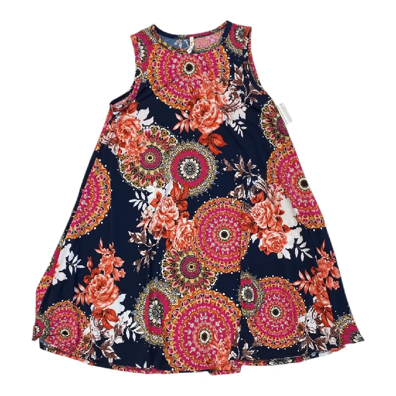 Dress Casual Short By beeson river In Multi, Size:L Tunics Mesh breathable