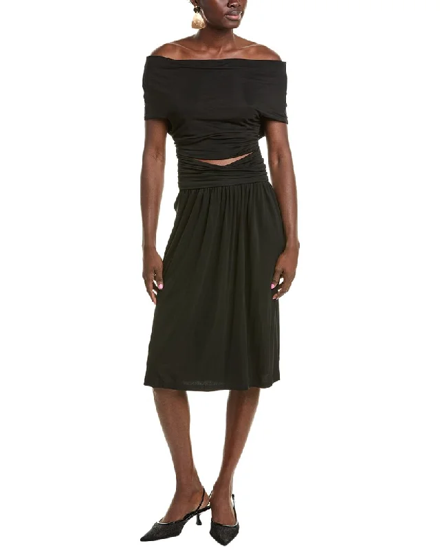 Alberta Ferretti Cutout Mini Dress Tunics Polka dots