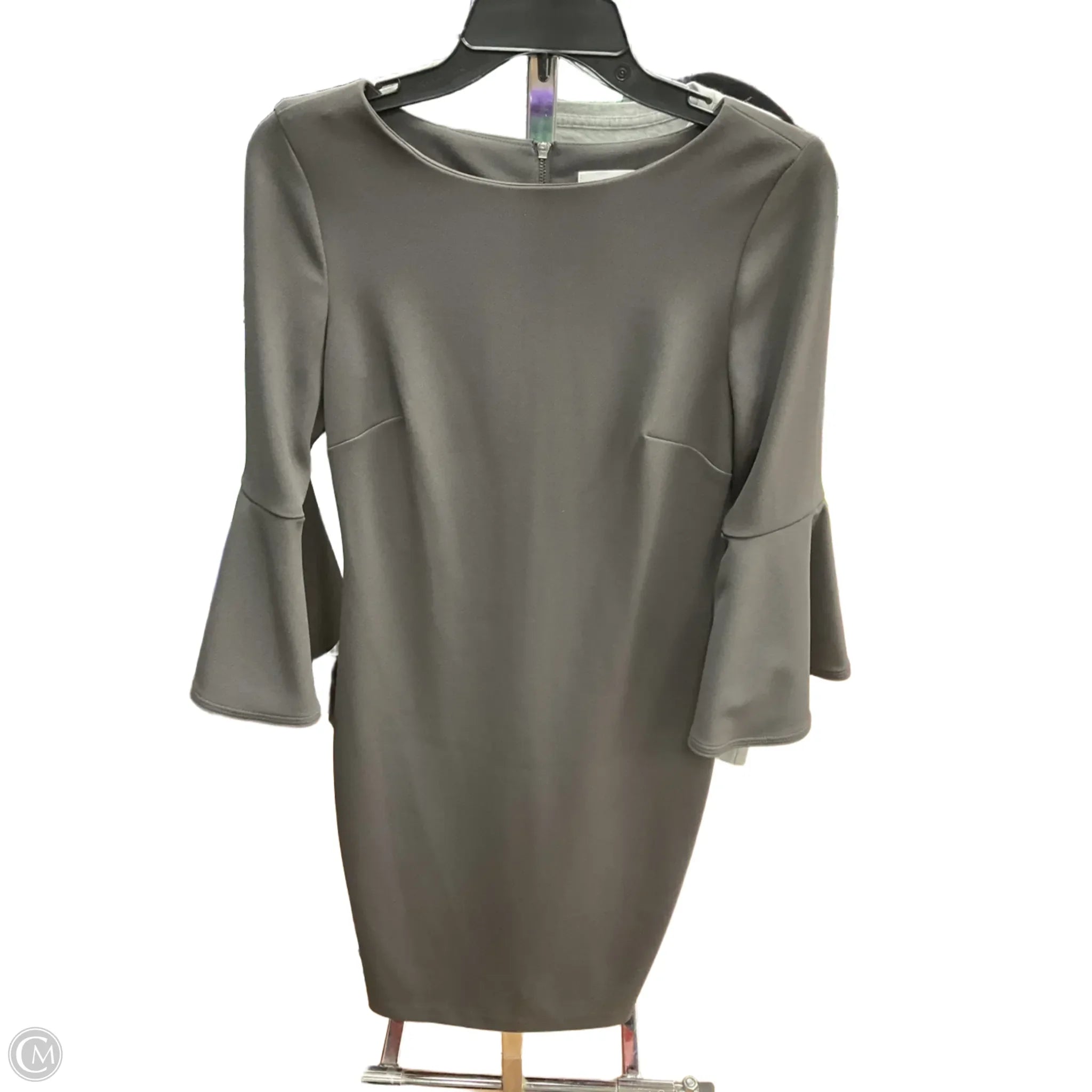Dress Casual Short By Calvin Klein In Brown, Size: 4 Tunics Exclusive limited