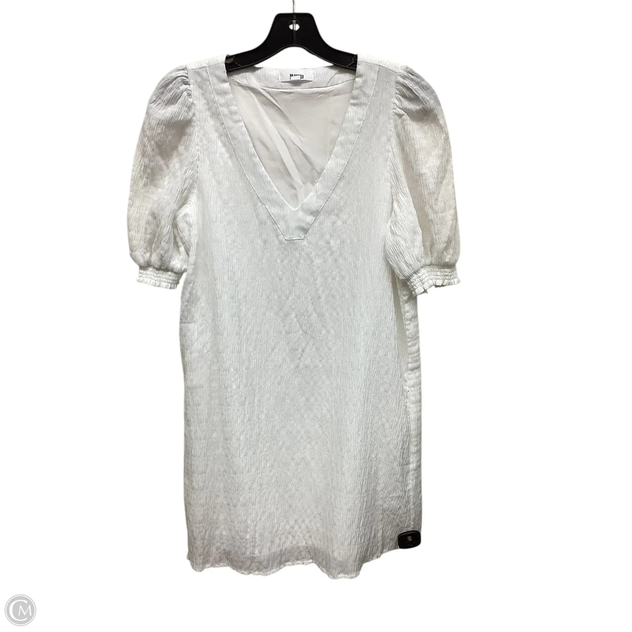 Dress Casual Short By Bb Dakota In White, Size: S Tunics Print Colorful
