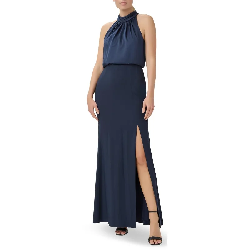 Womens Halter Blouson Evening Dress Tunics Top rated