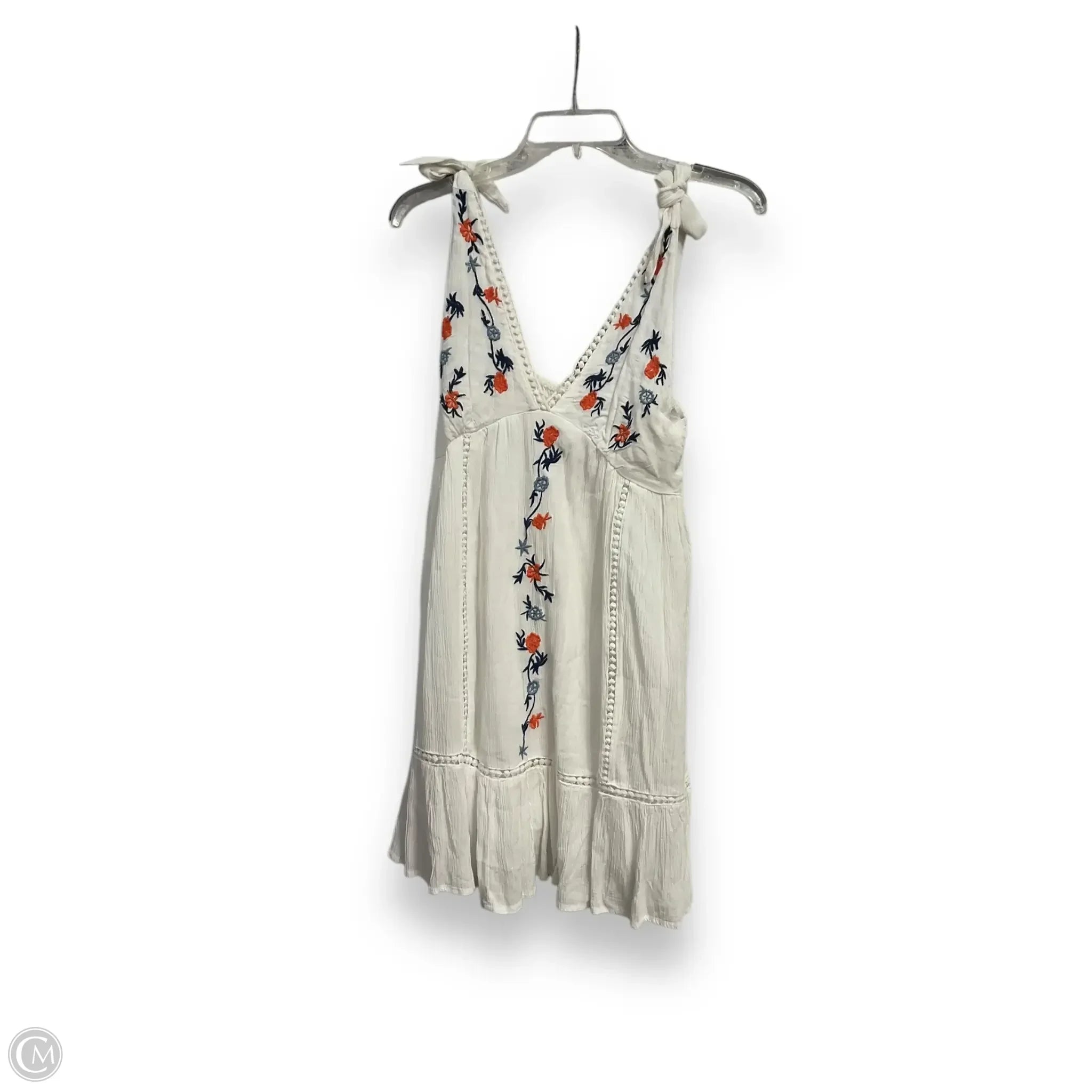 Dress Casual Short By Jessica Simpson In White, Size: M Tunics Stylish elegant