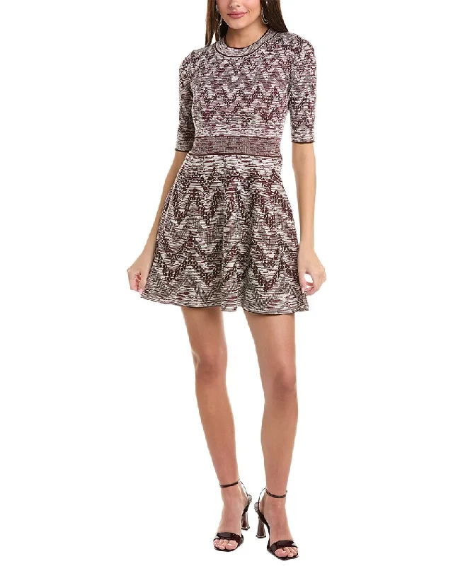 M Missoni Wool-Blend A-Line Dress Tunics Custom made