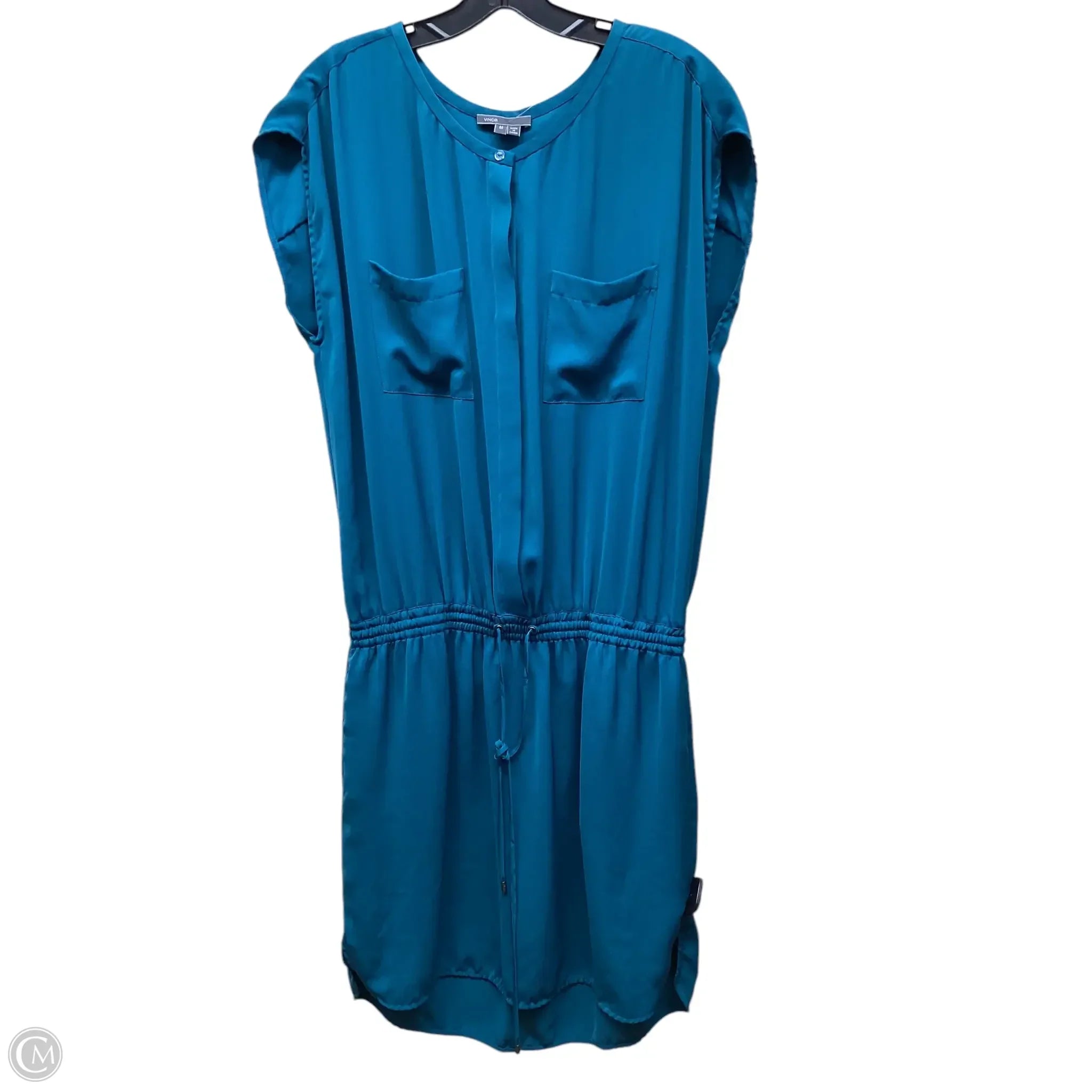 Dress Casual Short By Vince In Teal, Size: M Tunics Trendy modern