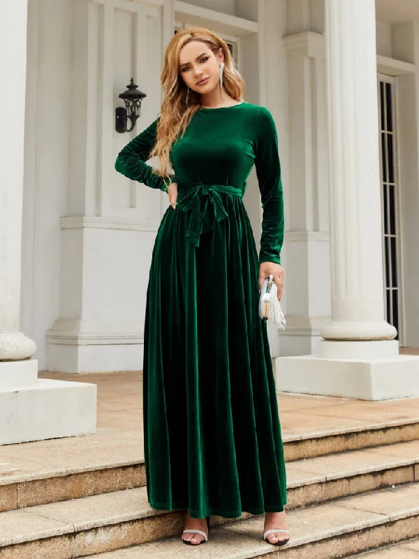 Spring 2023 Elegant Red Long Dress Velvet Solid Color Premium Formal Evening Vestidos Festa Luxo Rojo Maxi Dresses For Women Tunics Distressed trendy Spring 2023 Elegant Red Long Dress Velvet Solid Color Premium Formal Evening Vestidos Festa Luxo Rojo Maxi Dresses For Women Tunics Distressed trendy