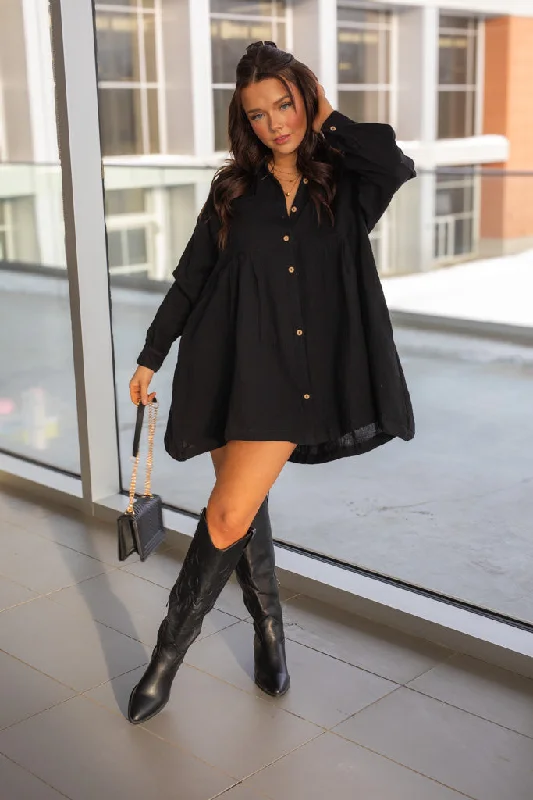 NEW MUNROE MINI DRESS Cozy Satin Mini Dress