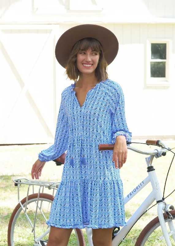 Sullivan's Island Tiered Ruffle Dress Tunics Party sparkling