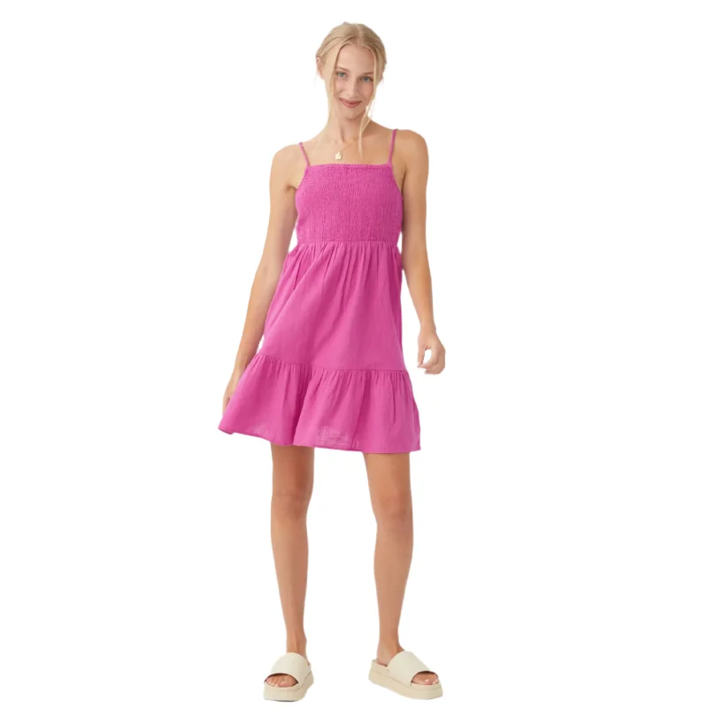 COTTON ON - Poppy Shirred Cross Back Mini Dress Trendy Wraparound Mini Dress