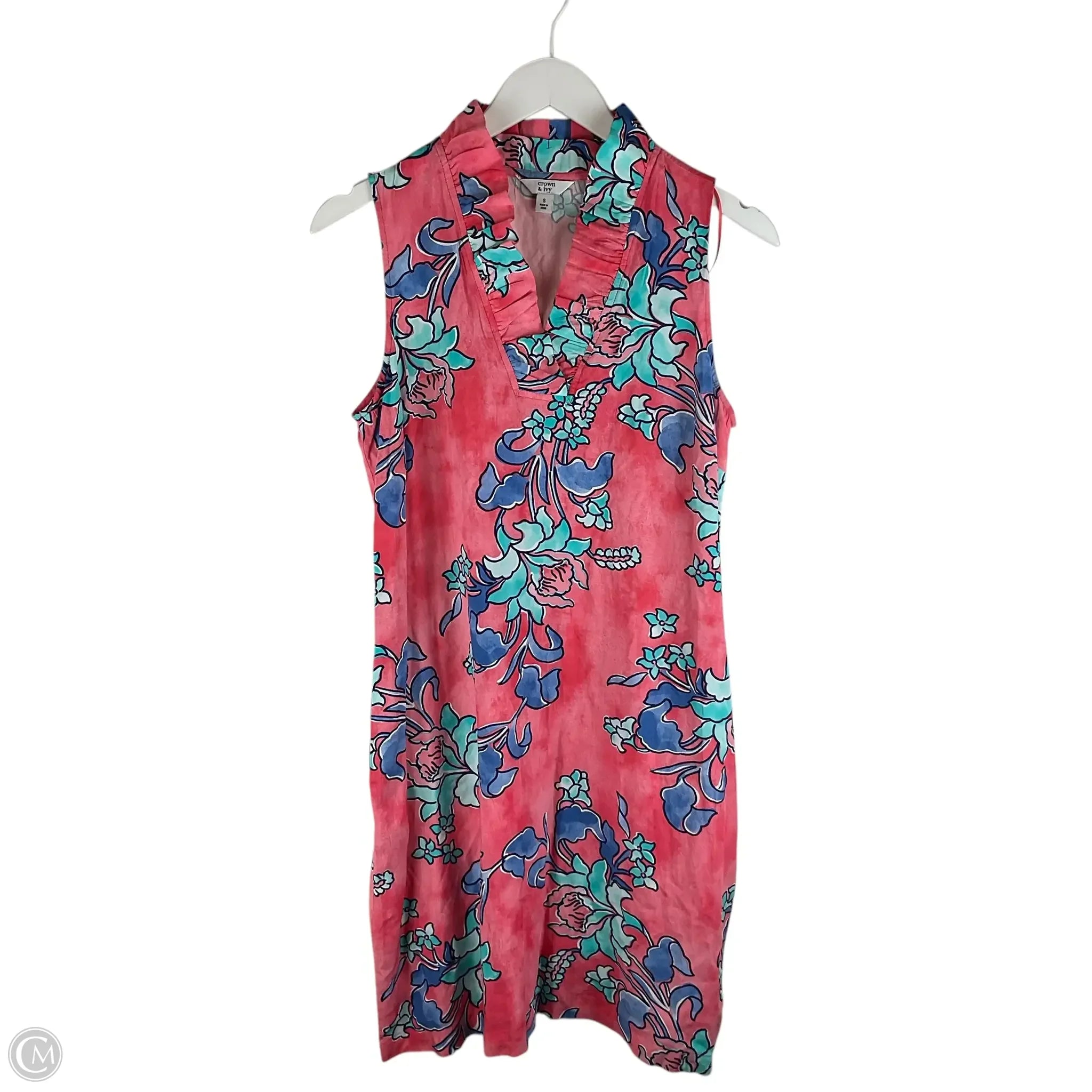 Dress Casual Midi By Crown And Ivy In Pink, Size: S Casual Short Summer