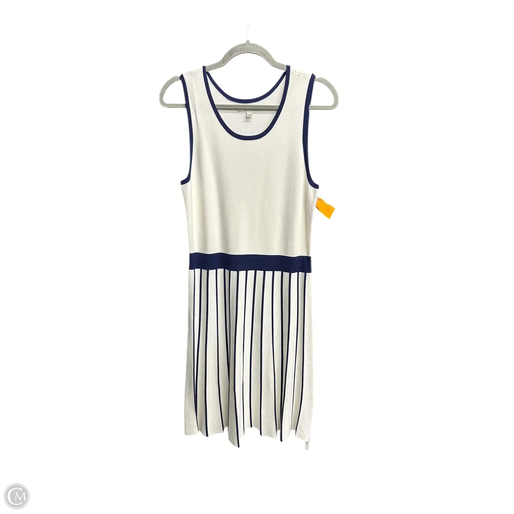Dress Casual Short By 41 Hawthorn In White, Size: L Tunics Denim casual