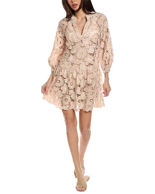 Shoshanna Umbrella Mini Dress Shift Classic Vintage