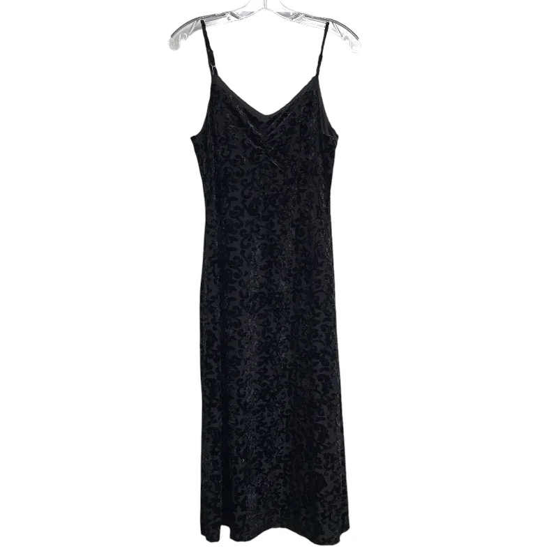 Dress Casual Maxi By Rachel Zoe In Black, Size:S sweetheart Neckline Romantic