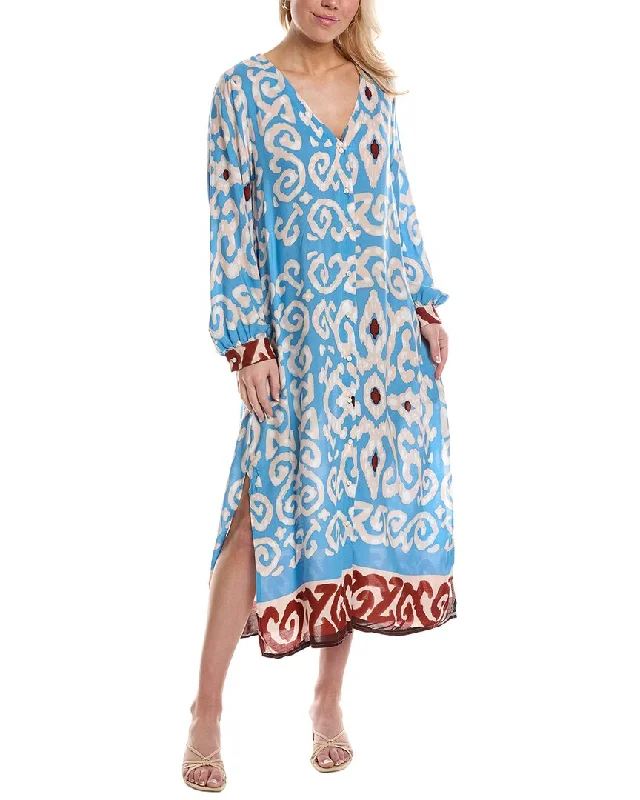 ANNA KAY Malala Maxi Dress Tunics Satin smooth
