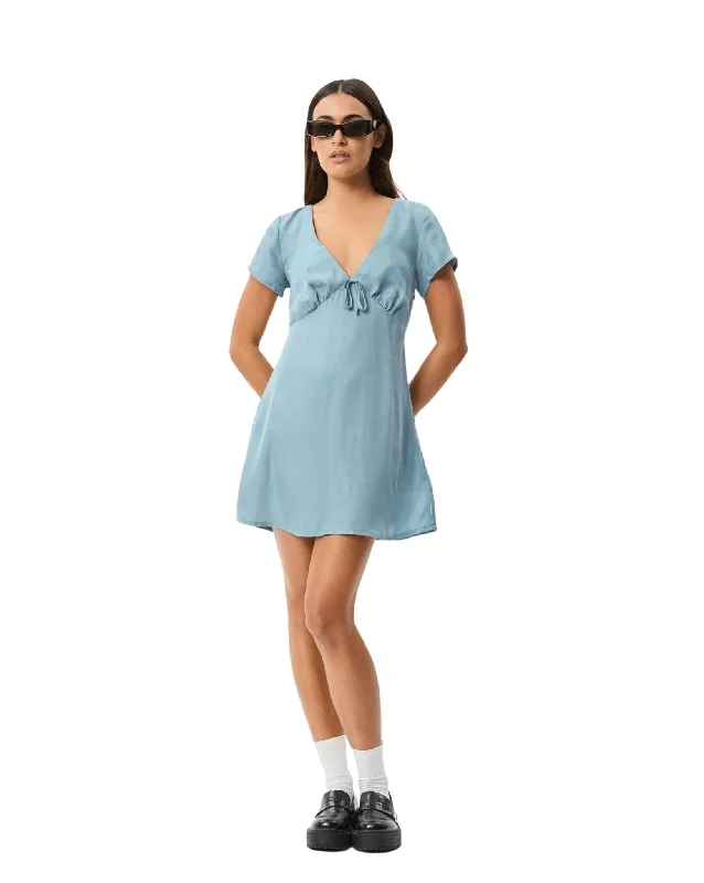 Women's Delia - Cupro Mini Dress Cozy Knitted Mini Dress