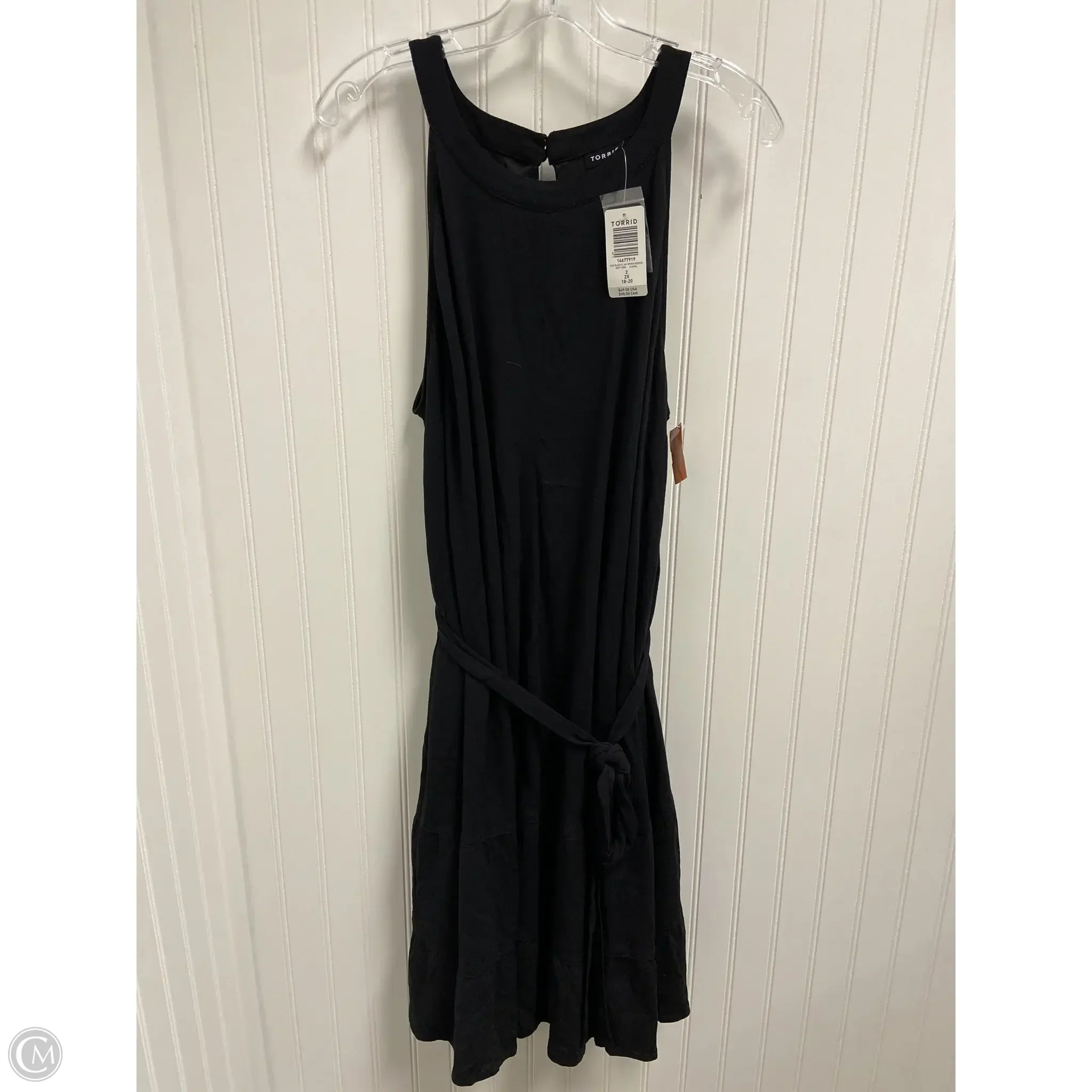 Dress Casual Short By Torrid In Black, Size: 2x Tunics Denim casual