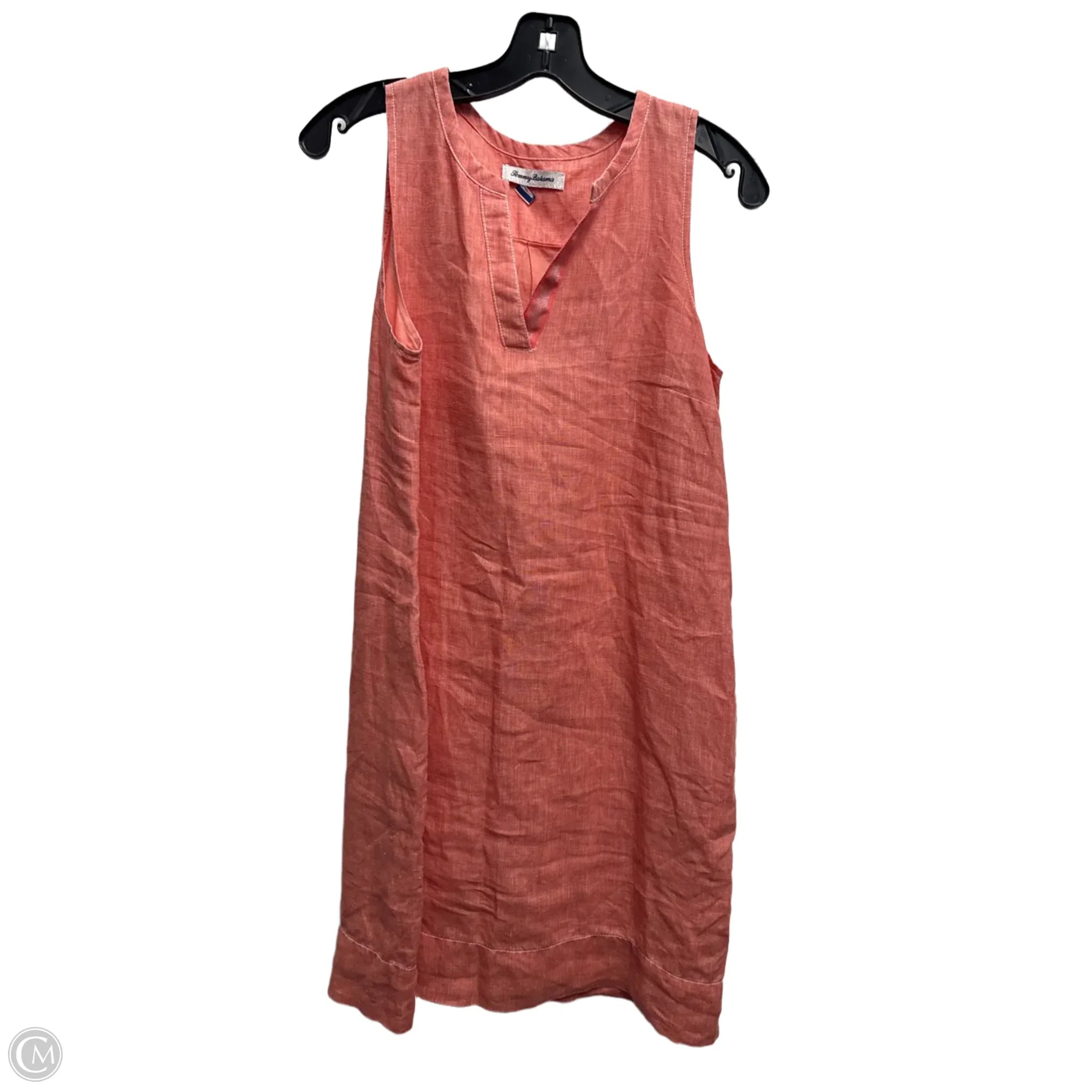Dress Casual Short By Tommy Bahama In Orange, Size: L Tunics Fashionable trendy