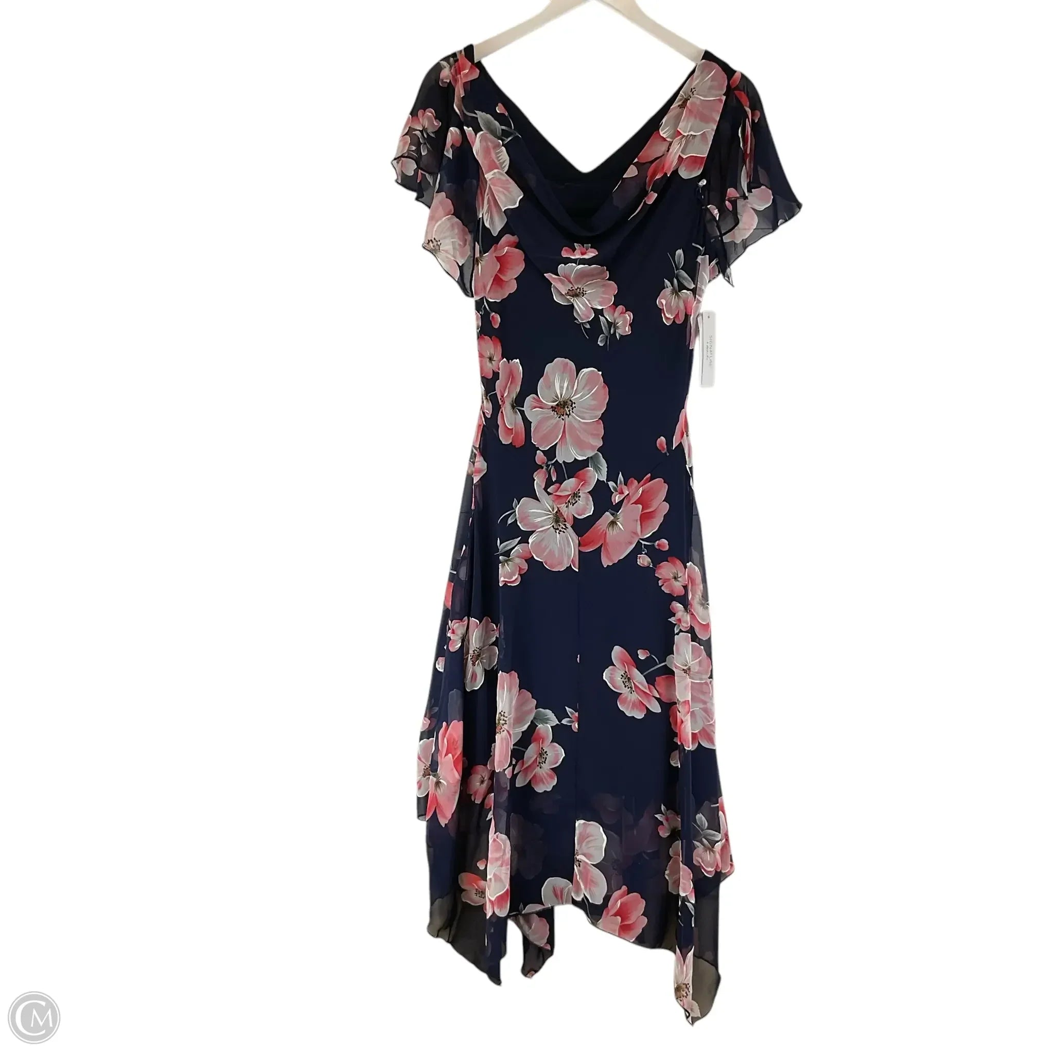 Dress Casual Maxi By Signature By Robbie Bee In Floral Print, Size: M Tunics Fashionable trendy Dress Casual Maxi By Signature By Robbie Bee In Floral Print, Size: M Tunics Fashionable trendy
