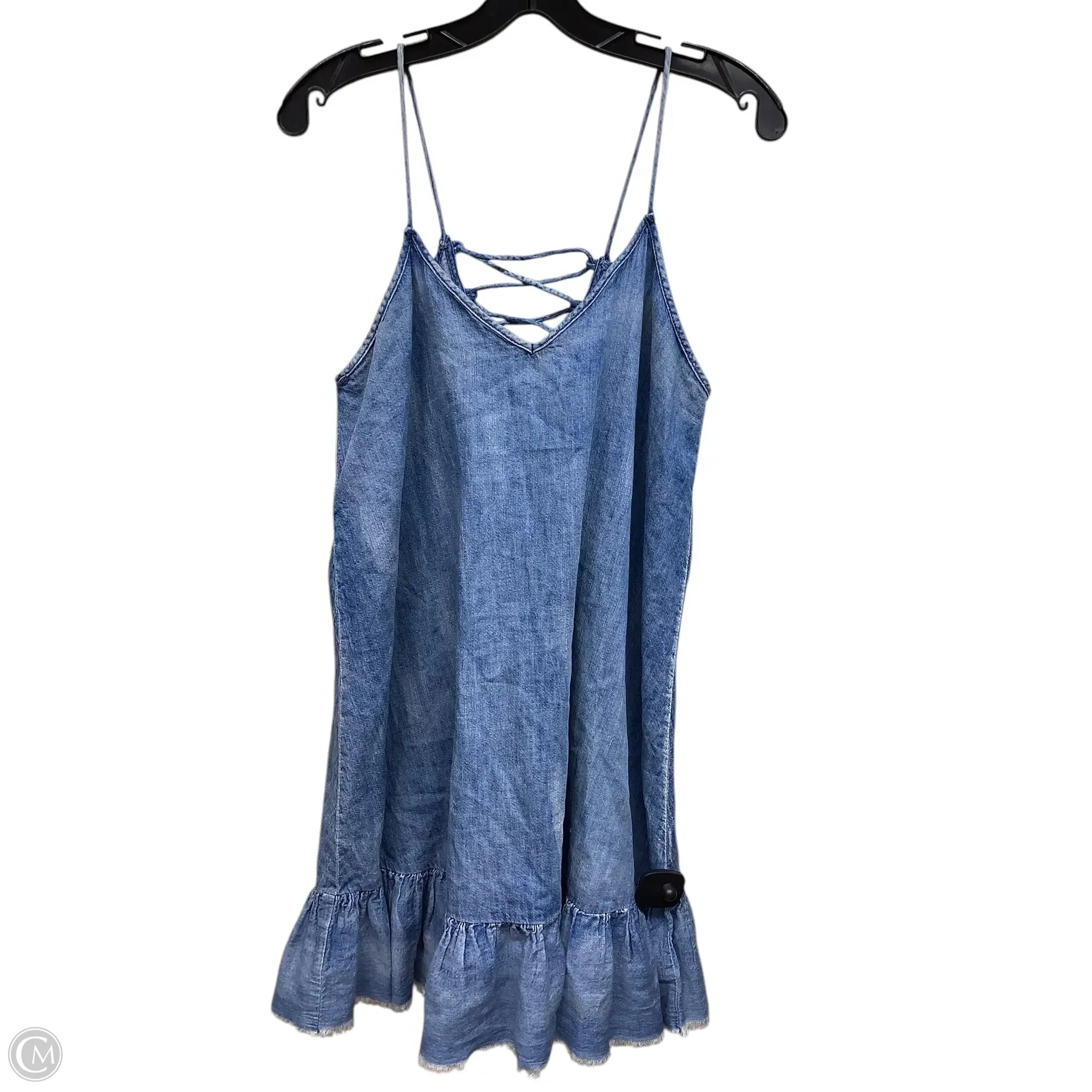 Dress Casual Midi By Blanknyc In Blue Denim, Size: S Tunics Long Elegant