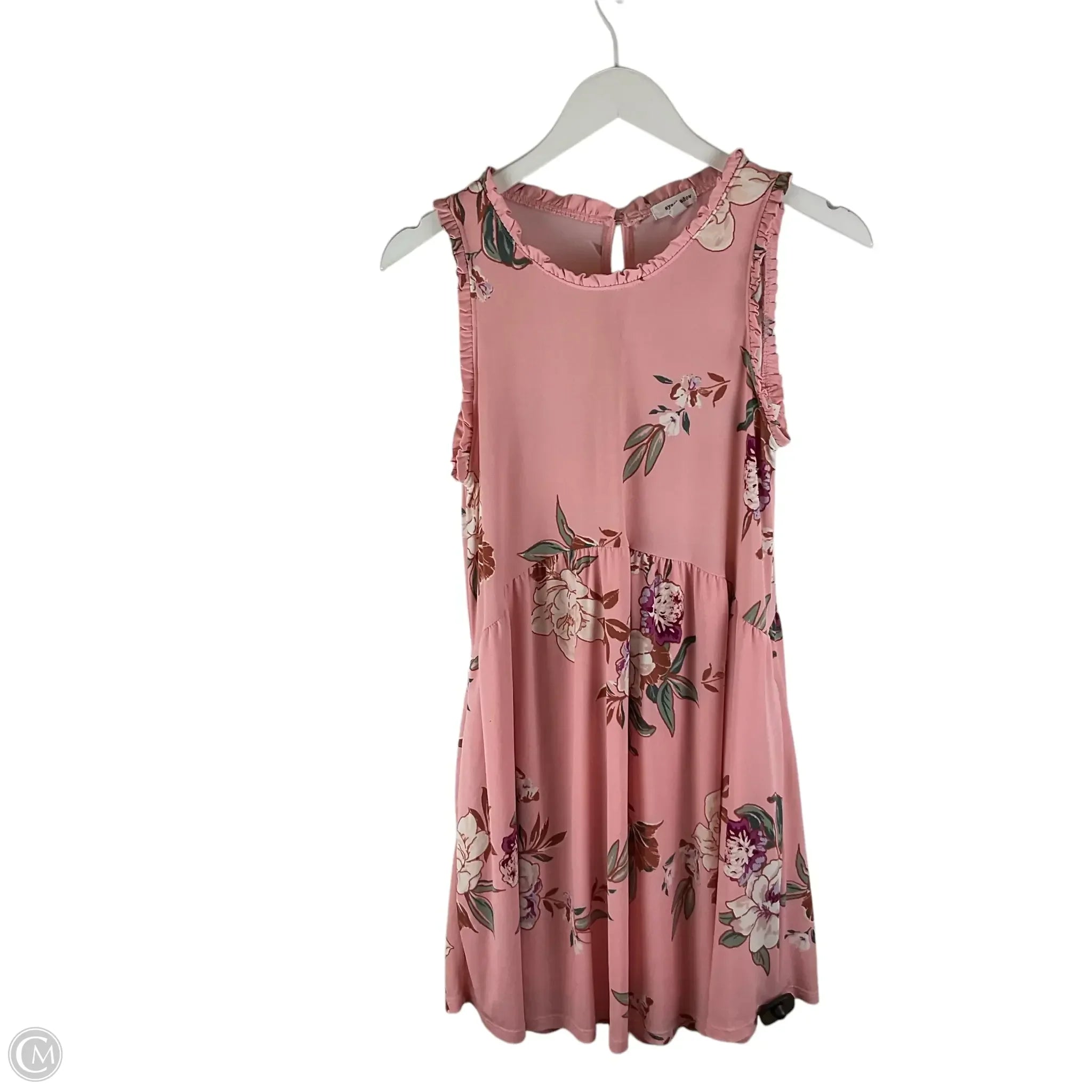 Dress Casual Midi By Eyeshadow In Pink, Size: S Tunics Cozy comfortable