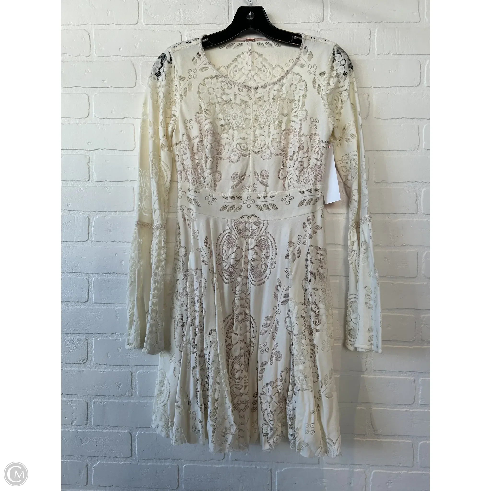 Dress Casual Short By Free People In Cream, Size: Xs Tunics Custom made