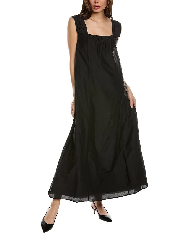 Merlette Rossetti Silk-Blend Maxi Dress Tunics Prom sequined