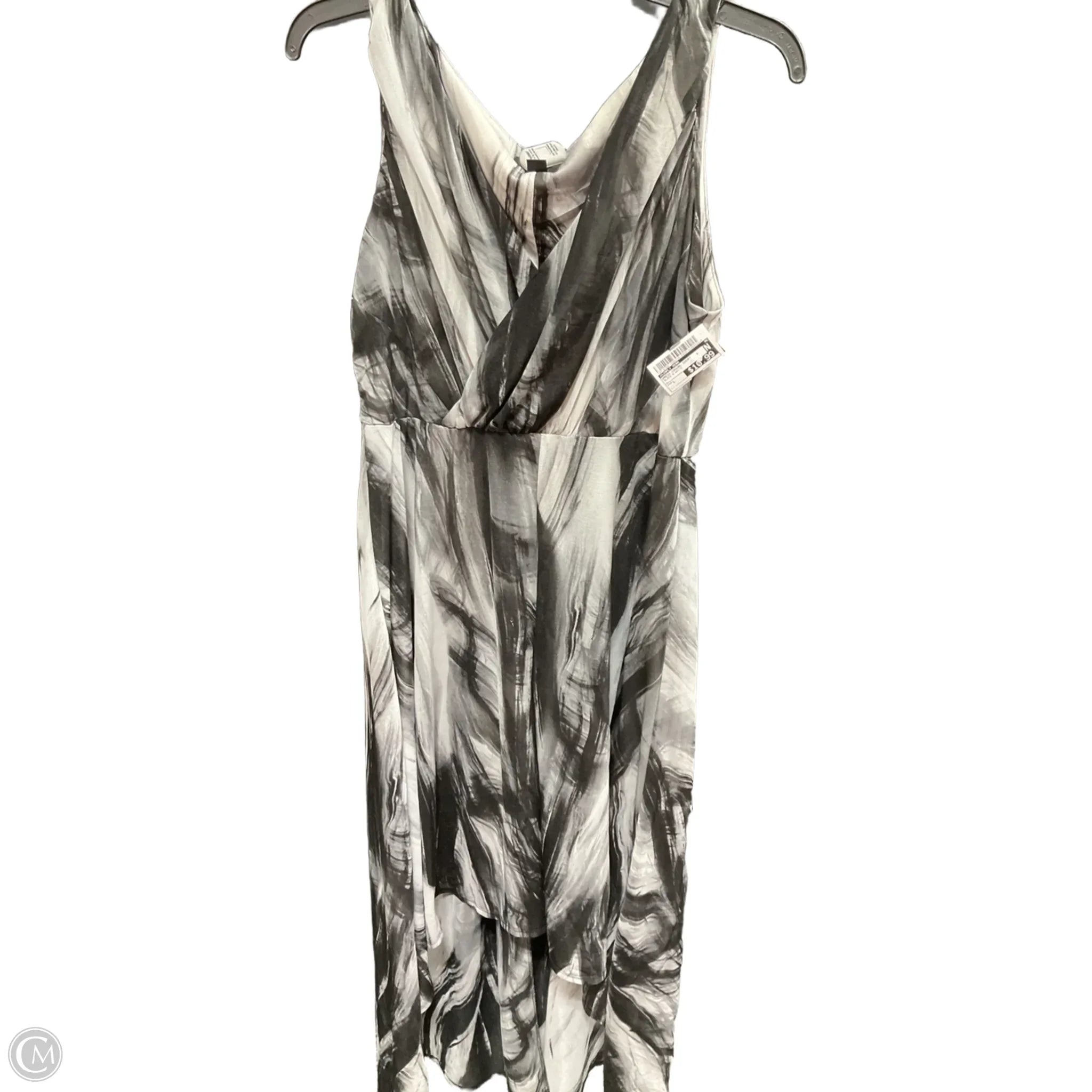 Dress Casual Short By Simply Vera In Black & White, Size: L Tunics Recommended stylist
