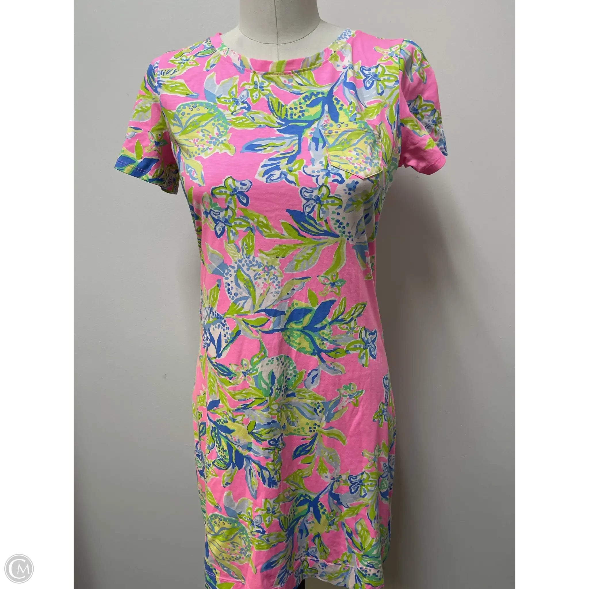 Dress Designer By Lilly Pulitzer In Tropical Print, Size: S Tunics Business professional Dress Designer By Lilly Pulitzer In Tropical Print, Size: S Tunics Business professional