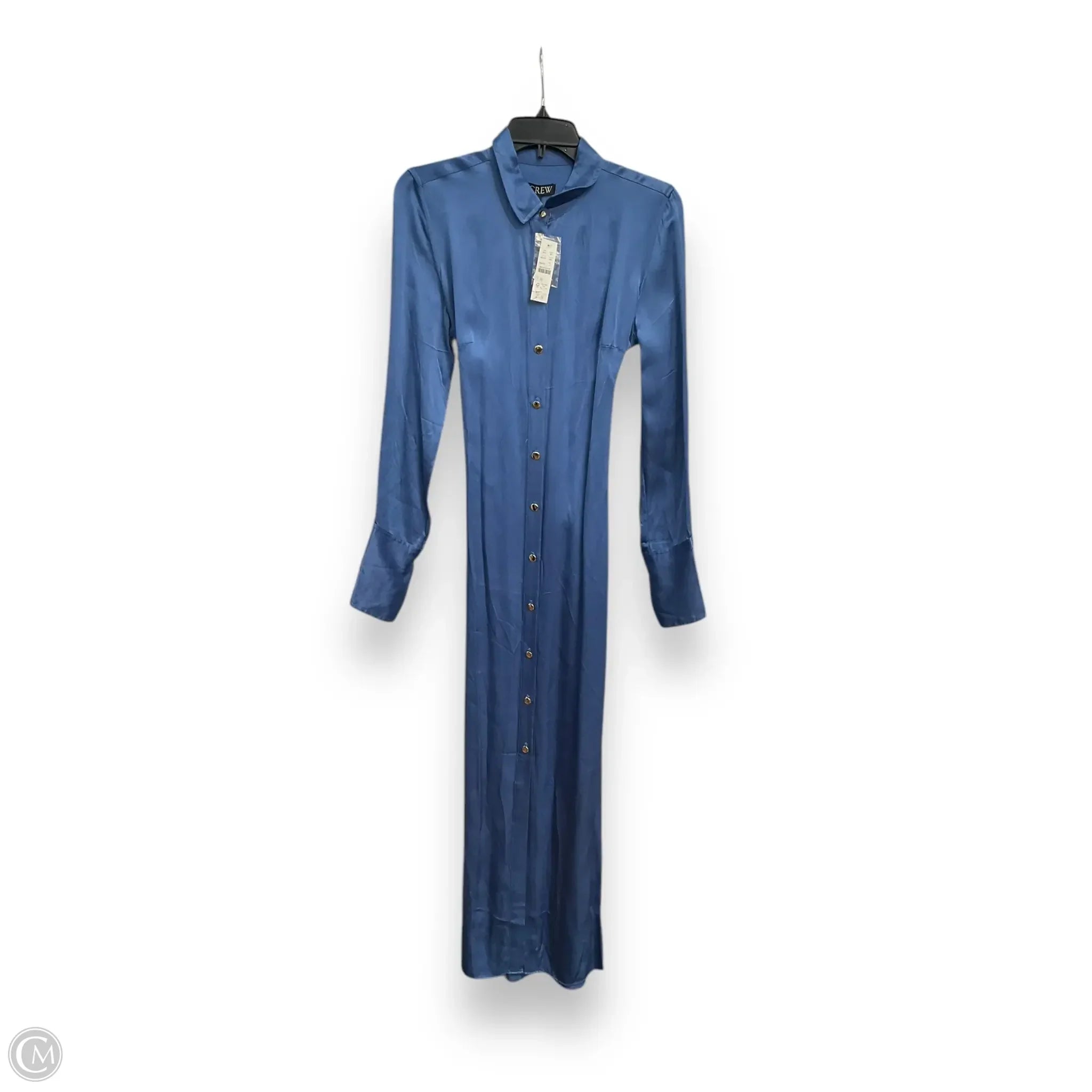Dress Casual Maxi By J. Crew In Blue, Size: S Tunics Fall fleece