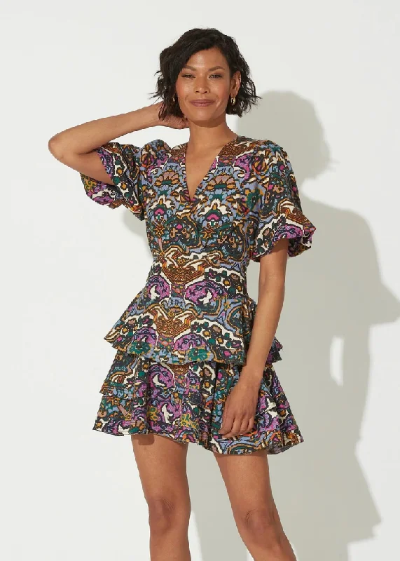 Cleobella Marisse Mini Dress ***FINAL SALE*** Chic Tropical Mini Dress