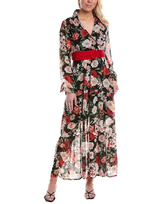 ANNA KAY Belted Maxi Dress Tunics Lace romantic