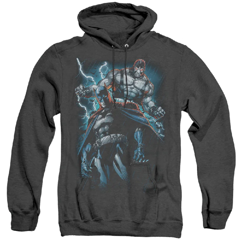 Bane Evil Rising - Heather Pullover Hoodie One Shoulder Top
